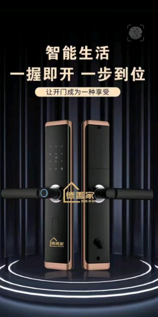  德善家指纹锁安装卡招募全国代理商