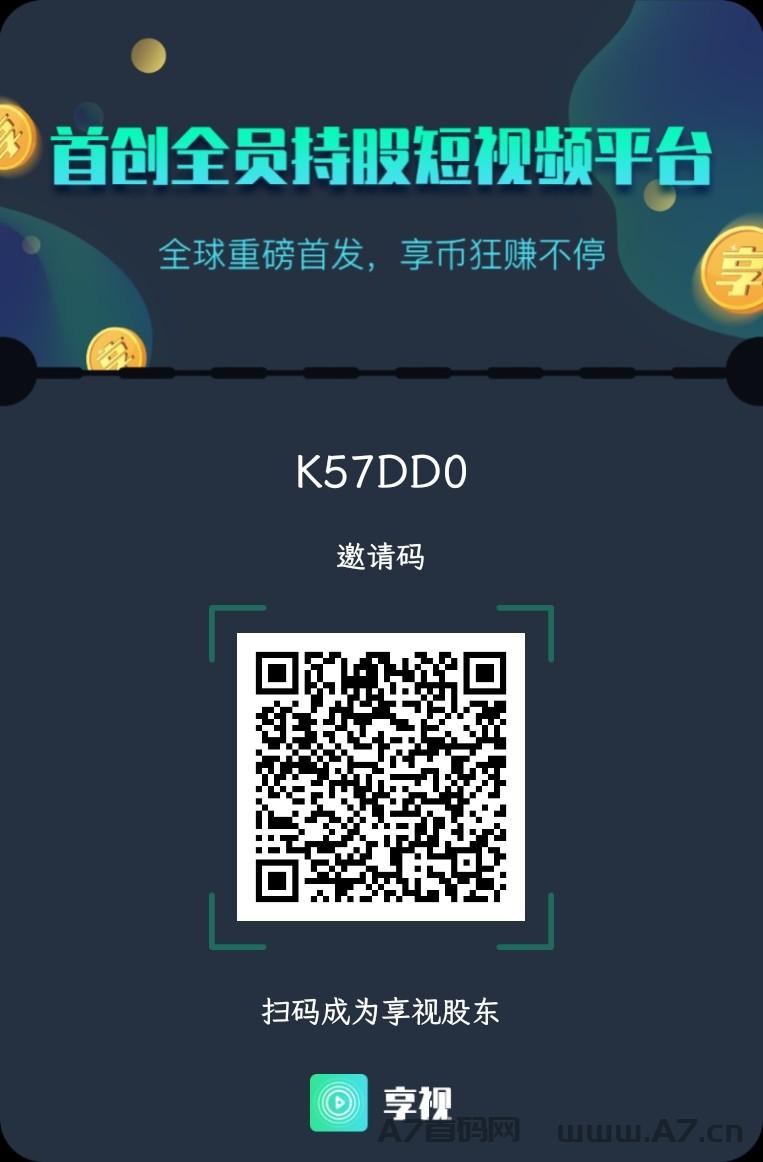 享视，首创全员持股短视频平台，首发惊喜等你