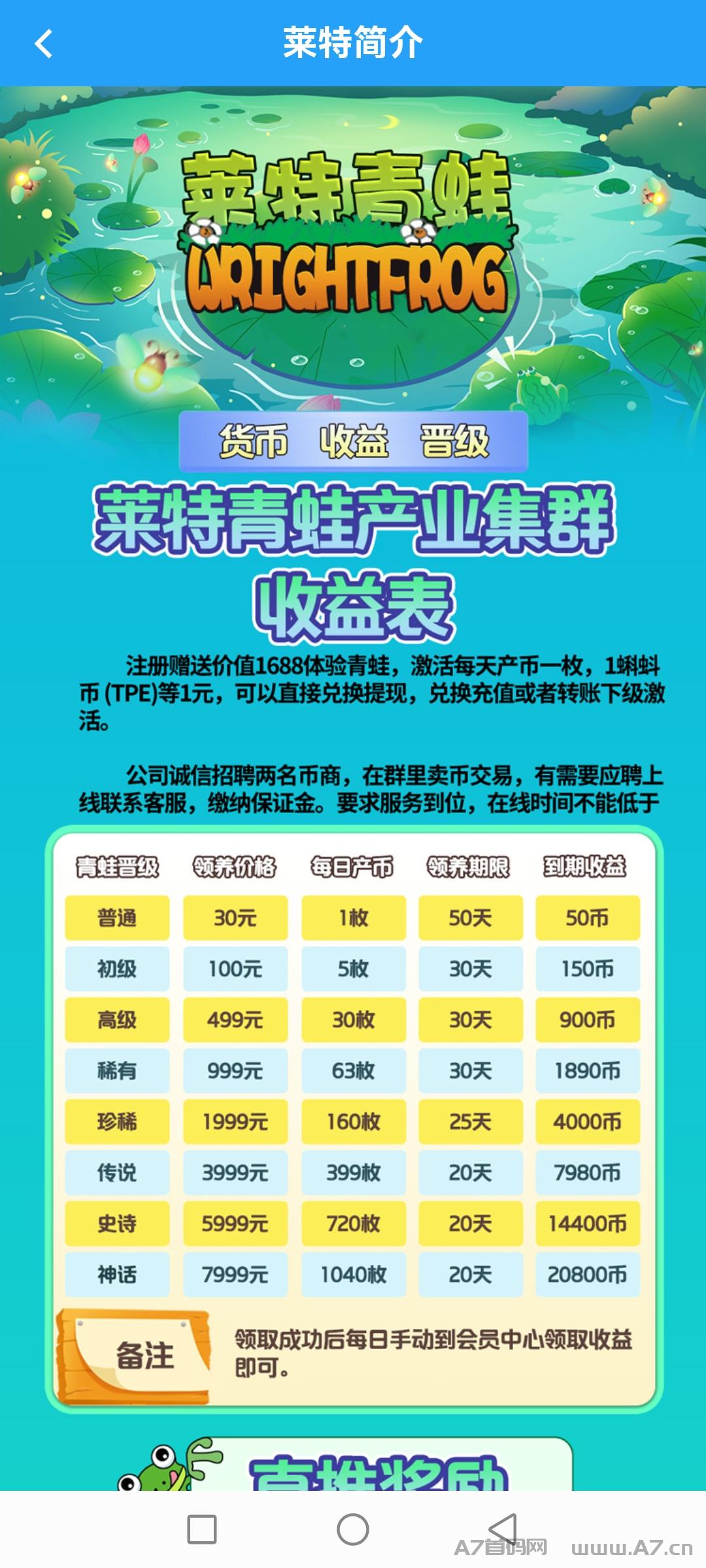 莱特青蛙刚出一秒，注册赠送体验蛙