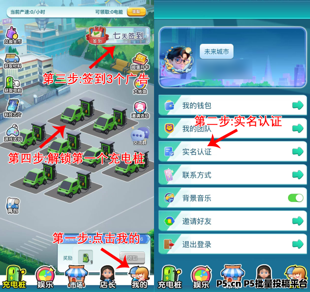 未来城市刚上线,零撸放置挂机类,早玩早润