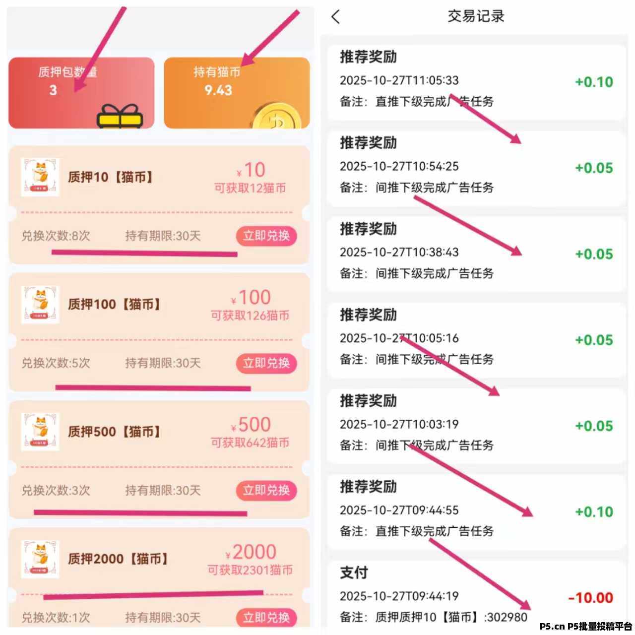 招财猫副业 纯零撸强烈推荐 ,推广收溢