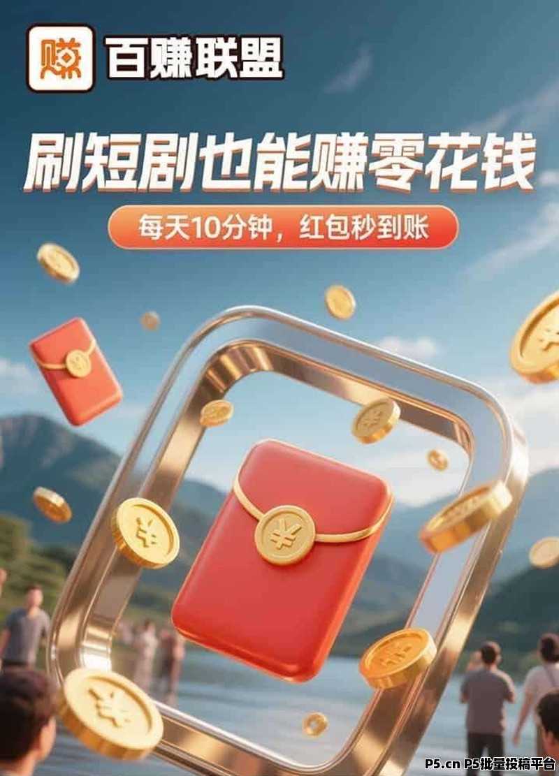 百赚联盟首码，一站式广告掘金平台，全网对接团队长政策顶